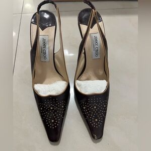Jimmy Choo Dark Brown Heels